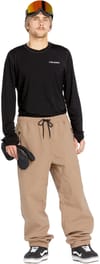 Volcom + New Slashslapper Pant Chestnut Brown - 3