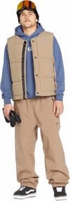 Volcom + Layered Up Vest Chestnut Brown - 4