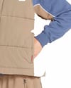 Volcom + Layered Up Vest Chestnut Brown - 6