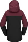 Volcom + Shelter 3D Stretch Jacket Burgundy