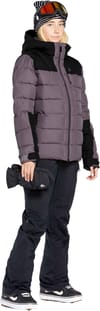 Volcom Elm Stretch Gore Bib Overall: Tuta Da Sci Donna GORE-TEX, Impermeabile E Traspirante, Con Bretelle Regolabili E Tasche Riscaldanti, Taglio Modern