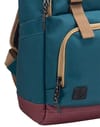 Volcom + Charter Fold Over Backpack Merlot - 3