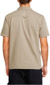 Volcom + Trade Stone SS Shirt Light Khaki