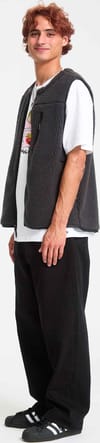 Volcom + Arch Stone Vest Asphalt Black - 3