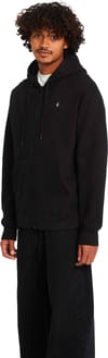 Volcom + Single Stone Zip Black - 4