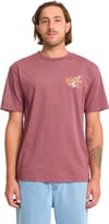 Volcom + Back Country HTH SS Tee Merlot