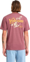 Volcom + Back Country HTH SS Tee Merlot - 3