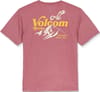 Volcom + Back Country HTH SS Tee Merlot - 7