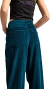 Volcom + Weellow II Cord Pant W Emerald Green - 4