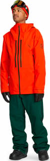 Volcom + Anyox Guide Gore-Tex Pro Shell Jacket Orange Shock - 7