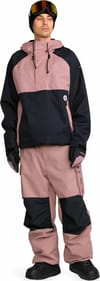 Volcom + Hossegor 20K Pullover Jacket Mauve - 6