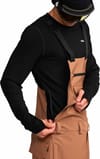 Volcom + Roan Bib Overall Terra Brown - 4