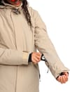 Volcom + Shelter 20K 3D Stretch Jacket W Oatmeal - 5