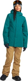 Volcom + Stoney Shadow Insulated Jacket W Atlantic Deep - 7