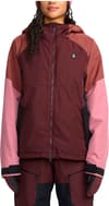 Agate Insulated Jacket W Oxblood + Volcom