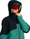 Volcom + At Stretch Gore-Tex Jacket W Spruce Green - 3