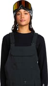 Volcom + Creston 3D Stretch Bib Overall W Black - 3