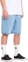 Volcom + Freazy Denim Ew Short 22 Pale Aqua - 3