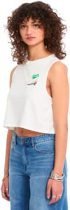 Volcom + Fa Mickey Mason Tank Off White - 4