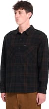 Volcom + Hunkstone LS Shirt Cacao - 4
