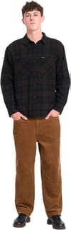 Volcom + Hunkstone LS Shirt Cacao - 5
