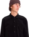 Volcom + Zander Corduroy LS Shirt Black Combo - 8