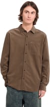 Volcom + Zander Corduroy LS Shirt Earth