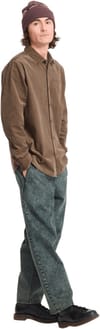 Volcom + Zander Corduroy LS Shirt Earth - 6