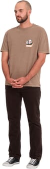 Volcom + Solver 5 Pocket Corduroy Pant Cacao - 6