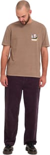 Volcom + Billow Tapered Corduroy Pant Raisin - 6