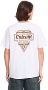 Volcom + Linear Basic SS Tee White - 3