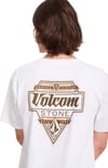 Volcom + Linear Basic SS Tee White - 9