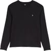 Stone Blanks Basic LS Tee Black + Volcom