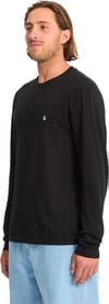 Volcom + Stone Blanks Basic LS Tee Black - 5