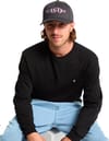 Volcom + Stone Blanks Basic LS Tee Black - 8