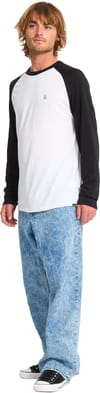 Volcom + Pen Basic LS Tee Black - 6