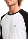 Volcom + Pen Basic LS Tee Black - 7