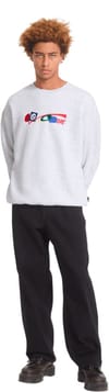 Volcom + Fa Carrau Crew Bone Heather - 5