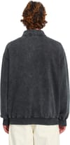 Volcom + Single Stone Quarter Zip Light Acid Black - 3