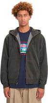 Volcom + Single Stone Pw Zip Rinsed Black