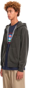 Volcom + Single Stone Pw Zip Rinsed Black - 4