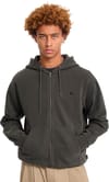 Volcom + Single Stone Pw Zip Rinsed Black - 8