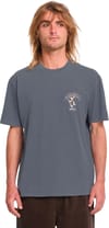 Volcom + Bad Luck SS Tee Storm Blue