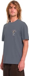 Volcom + Bad Luck SS Tee Storm Blue - 4
