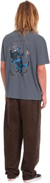Volcom + Bad Luck SS Tee Storm Blue - 6