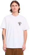 Volcom + Bad Luck SS Tee White