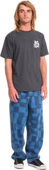 Volcom + Tasty Heather SS Tee Heather Black - 5