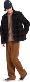 Volcom + Bowered II Fleece Shirt Cacao - 5
