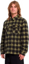 Volcom + Bowered II Fleece Shirt Mustard - 4