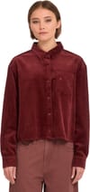 Volcom + Weellow Corduroy Shirt W Brick